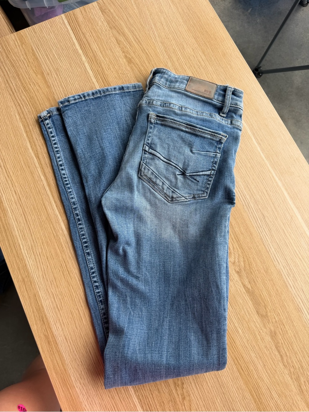 BKE Women's Light Blue Bootcut Jeans